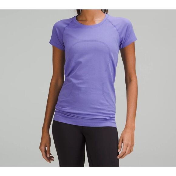 Lululemon Swiftly Tech Short Sleeve Top Purple - Picture 1 of 6